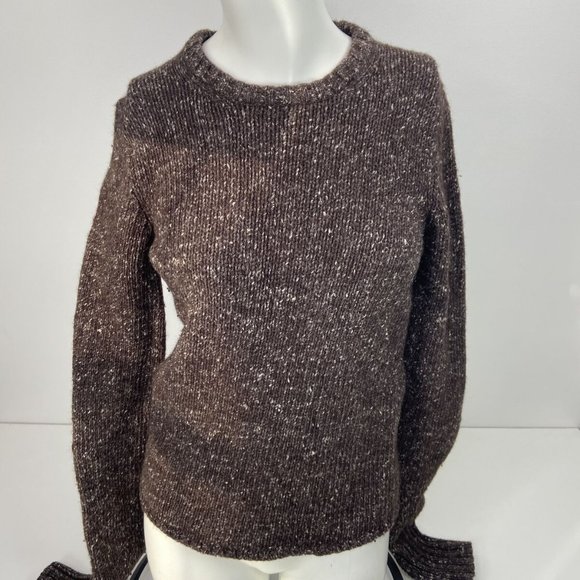 J. Crew Sweaters - Vintage J Crew Women’s Sweater Brown Marled Size S Wool Blend.